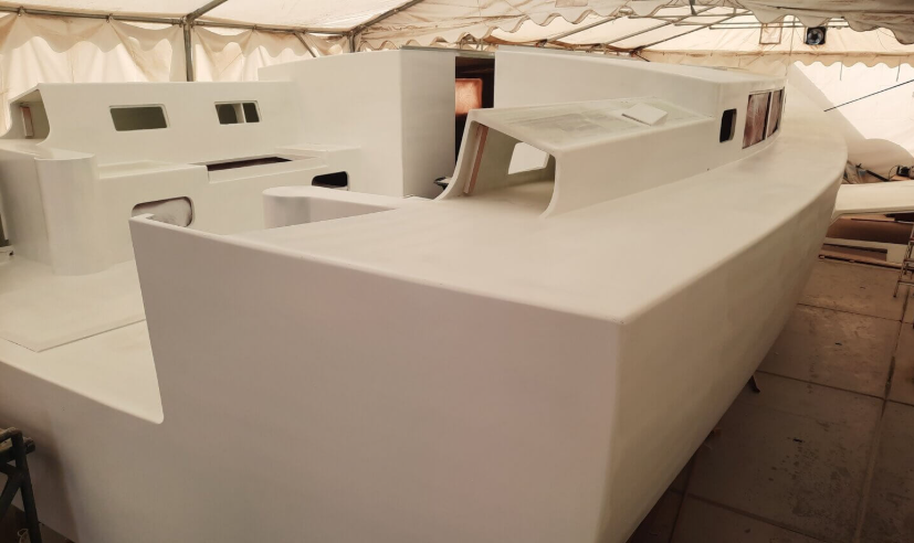 Zelfgemaakte droomboot